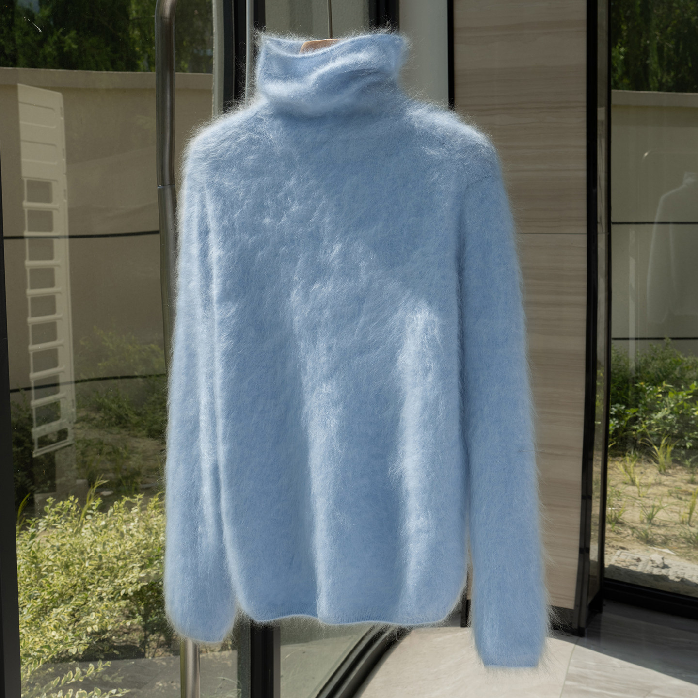 秋冬款高领拉绒羊绒衫女100%山羊绒针织打底衫长袖保暖堆堆领毛衣,淘宝优惠券,粉丝福利购,淘宝优惠卷