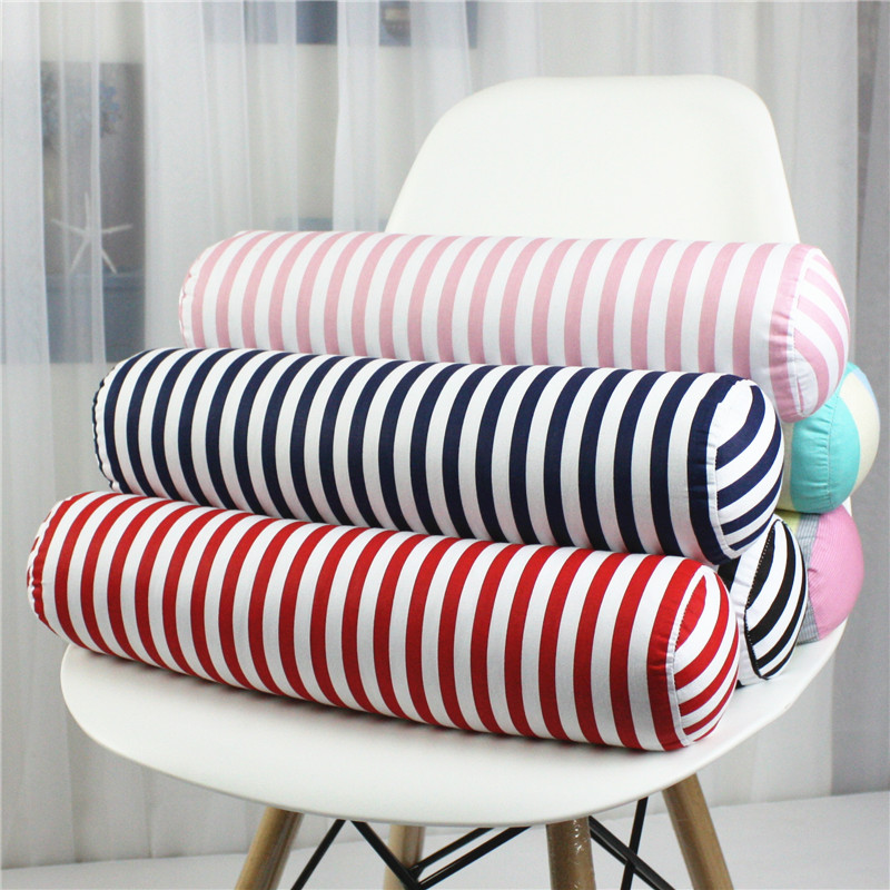 小号糖果枕头长条圆柱抱枕宝宝睡觉抱枕颈枕圆形靠垫靠枕含芯可拆 - 图0