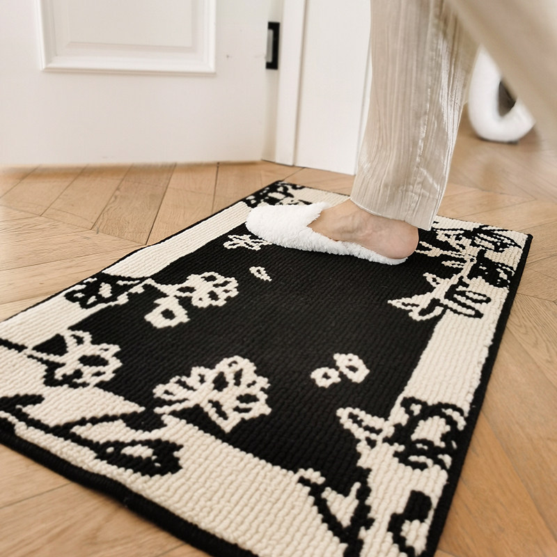 福笙法式编织地垫入户门垫耐脏脚垫玄关门套浴室防滑地毯,淘宝优惠券,粉丝福利购,淘宝优惠卷