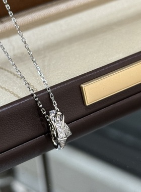 设计师S925纯银 窄版皮带项链轻奢百搭精致简约个性气质时尚