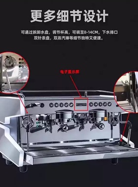 意大利西米CIME CO 03 NEO双头电控半自动咖啡机商用开店原装进口