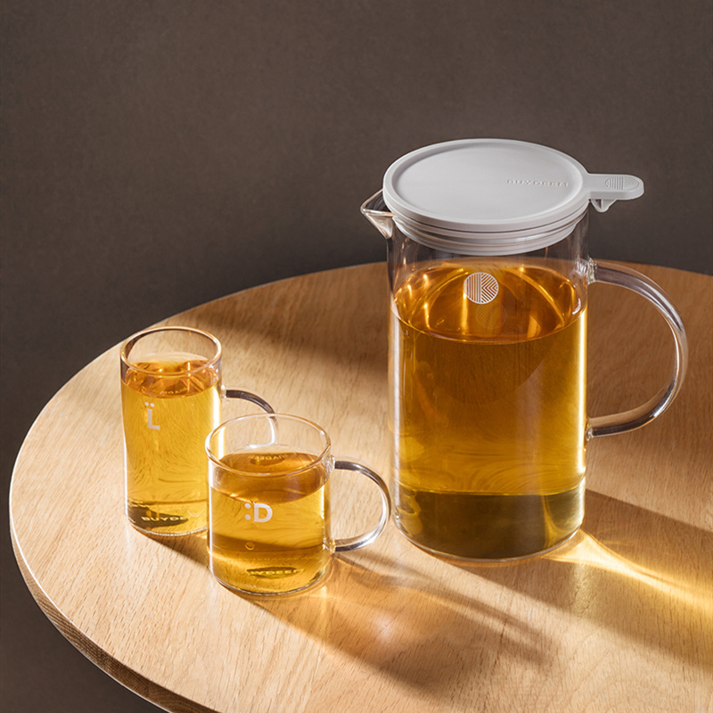 北鼎玻璃家用过滤泡茶壶耐温差水壶 buydeem北鼎茶壶