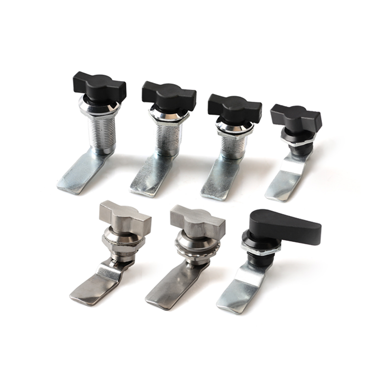 海坦防水性强翼型手柄锁仪表柜锁 配电箱工具锁 转舌锁MS714-2 - 图3