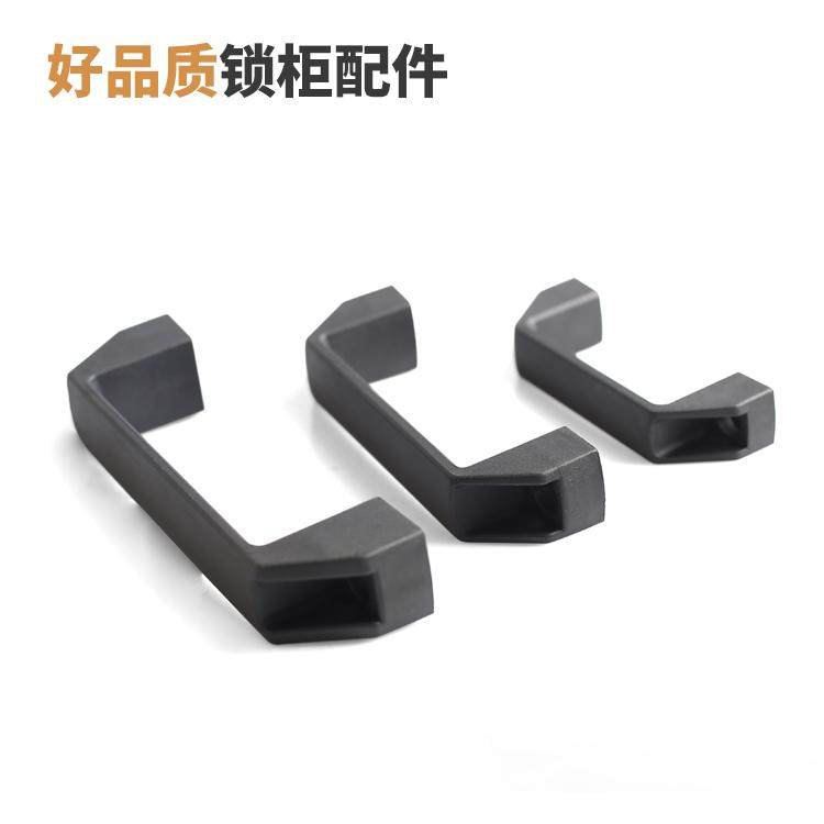 加厚铝合金黑色尼龙拉手LS522柜门把明装工业设备工具箱机床拉手,淘宝优惠券,粉丝福利购,淘宝优惠卷