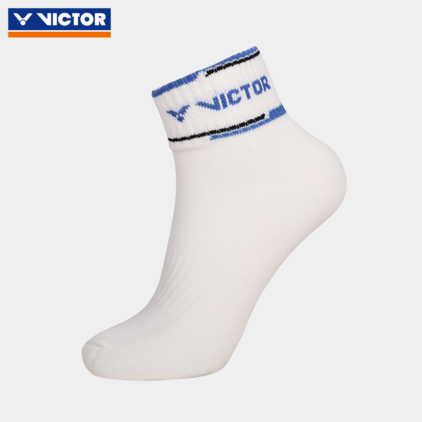 2双装victor威克多羽毛球袜男毛巾底吸汗高筒运动袜SK1501-2,淘宝优惠券,粉丝福利购,淘宝优惠卷