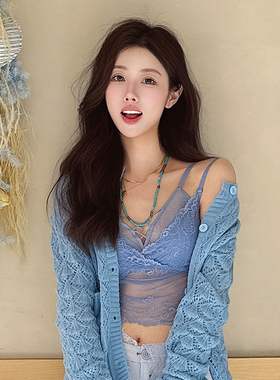 AWE周雨彤同款三层叠戴硬币项链