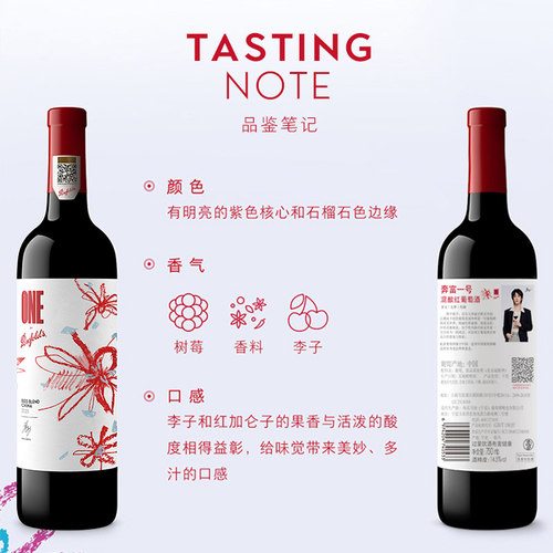 【华晨宇联名款】奔富一号 x 华晨宇花花世界干红葡萄酒礼盒送礼 - 图3