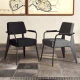 Американский обеденный стул максимальный дизайнерский офисный стул Iron Modern Nordic Light Luxury Sware, чтобы обсудить табуретки обратно