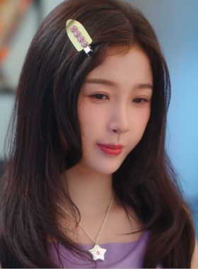 虞书欣姜暮同款五角星星星项链