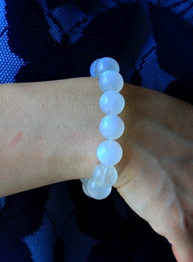 珠径手链蓝月光石