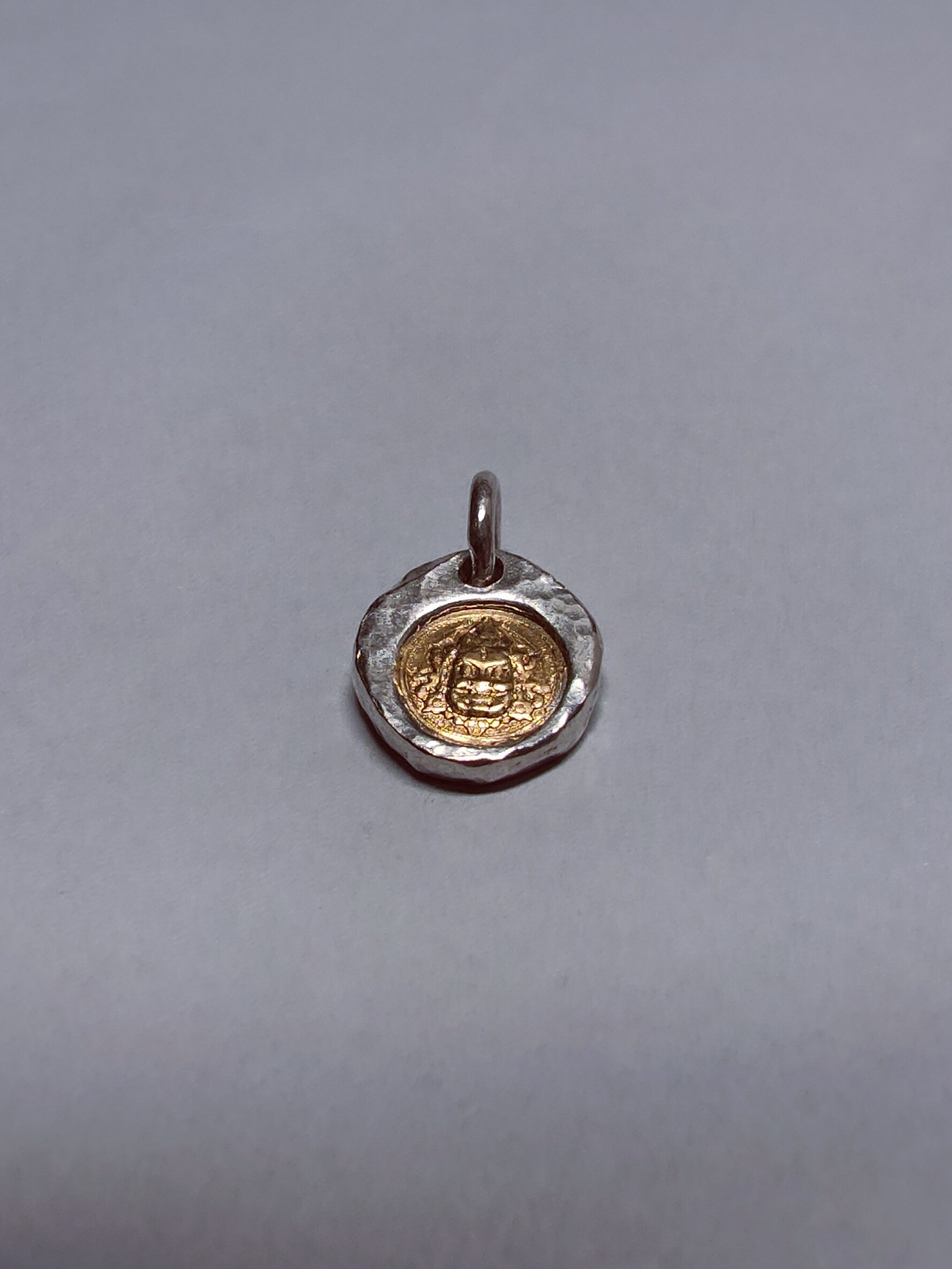 观夏9999纯足银贴24k纯足金黄财神提溜小金饼侧挂文玩配饰小银饼,淘宝优惠券,粉丝福利购,淘宝优惠卷