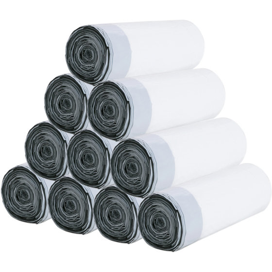 Home portable drawstring garbage bag set