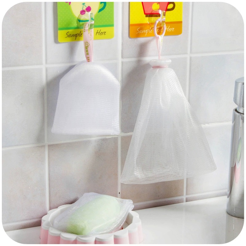 居家家洗面奶洗脸起泡网洁面手工皂香皂袋肥皂网打泡沫网发泡泡网-图3