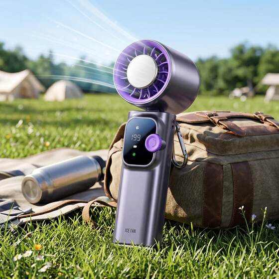 New high-speed handheld ice fan outdoor type