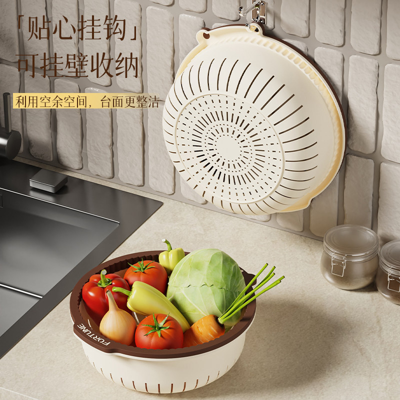 菜篮子洗菜盆沥水篮淘米篮菜篮子塑料厨房米筛果篮洗菜盆馍框家用,淘宝优惠券,粉丝福利购,淘宝优惠卷
