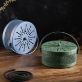 Спираль от комаров, анти-москитная спираль для домашнего использования, курильница для благовоний из сандалового дерева, защита от ожогов