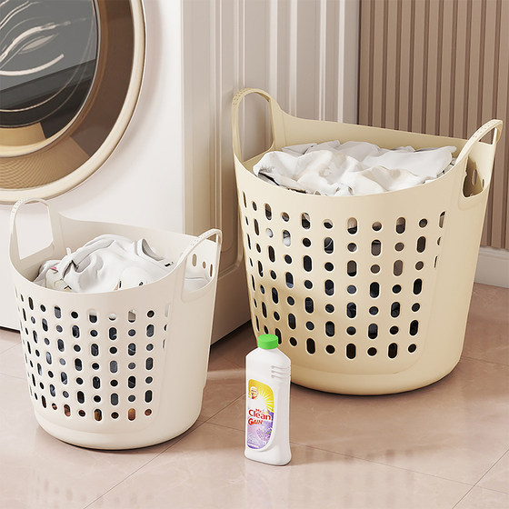 Large capacity hollow dirty clothes basket