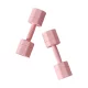 A pair of household dumbbells for women set for home use adjustable