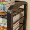 Subject classification storage rack multi-layer book storage rack