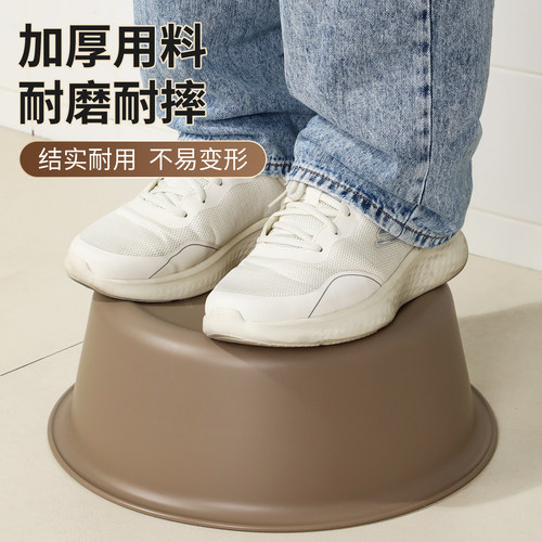 洗脸盆家用大号加厚耐用塑料盆子学生宿舍用小盆洗衣服盆洗内裤盆 - 图3