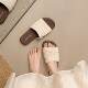 French pearl flip-flops for women new summer outer wear