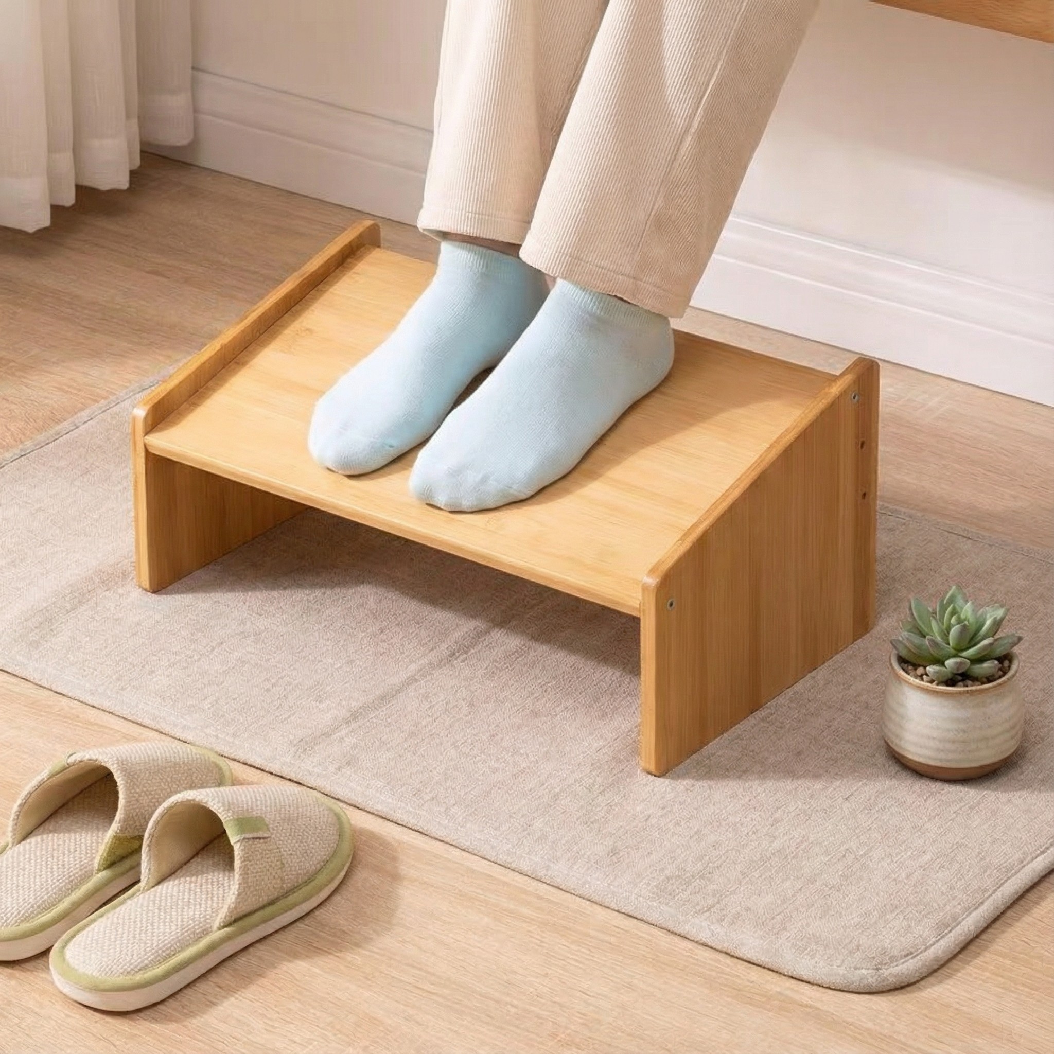 办公室工位脚踏家用桌下脚踏板搁脚放腿踩脚凳马桶垫脚凳搁脚凳子,淘宝优惠券,粉丝福利购,淘宝优惠卷