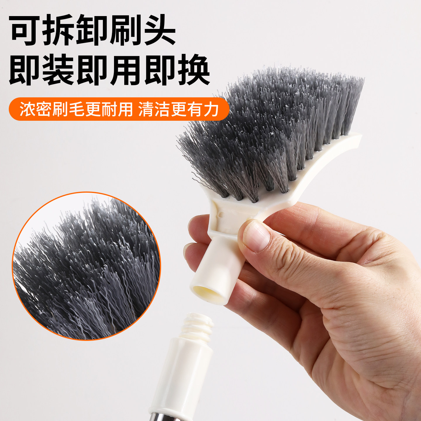 长柄马桶刷无死角家用2026新款厕所卫生间马桶刷加长刷地,淘宝优惠券,粉丝福利购,淘宝优惠卷