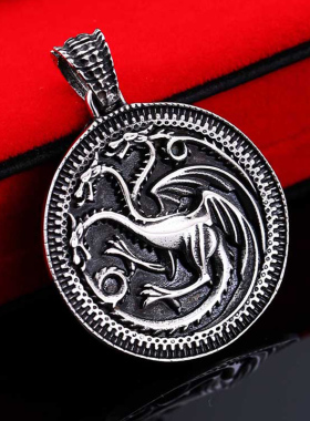 权利的游戏钛钢项链男冰与火之歌