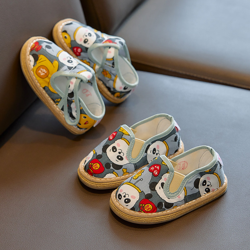 儿童手工布鞋1-7岁2老北京千层底男宝宝女童学步单鞋软底凉鞋春夏,淘宝优惠券,粉丝福利购,淘宝优惠卷