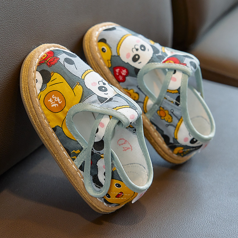 儿童手工布鞋1-7岁2老北京千层底男宝宝女童学步单鞋软底凉鞋春夏,淘宝优惠券,粉丝福利购,淘宝优惠卷