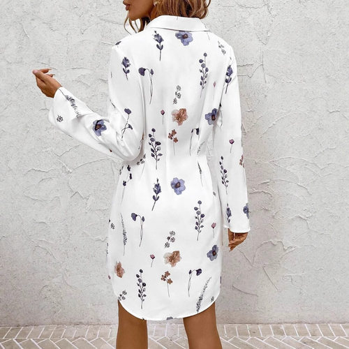 2026 Station Flower Pattern Lady - 图1