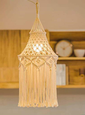 Homestay Decorative Lampshade Tapestry Handmade Woven Home C