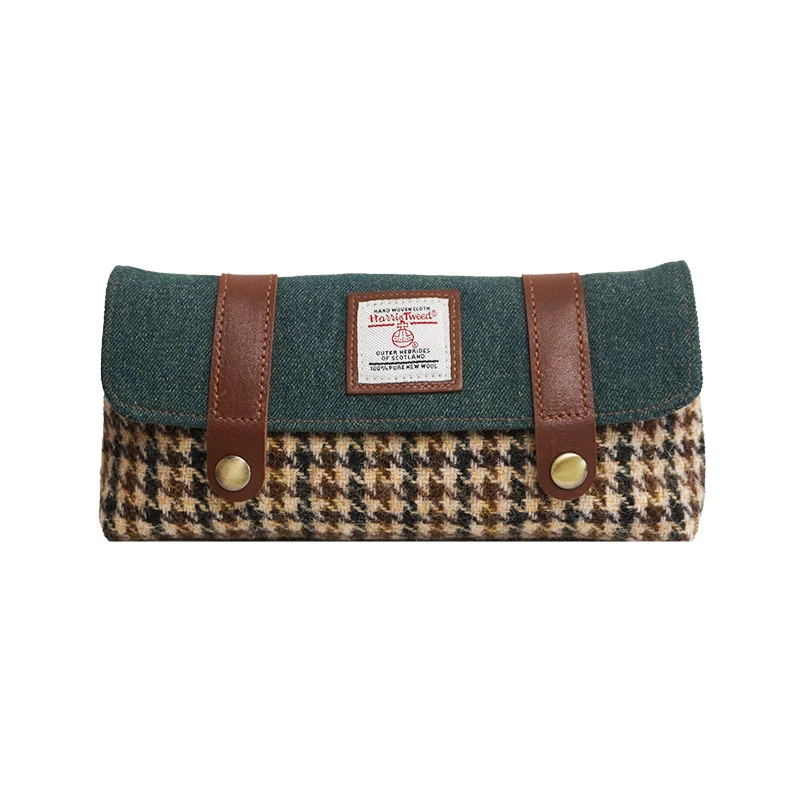 Капиacious high quality retro pencil case, organizer bag, DIY