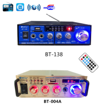 BT-004A BT-004A power amplifier BT-138 home on-board 220V12V sound microphone power amplifier Bluetooth USB