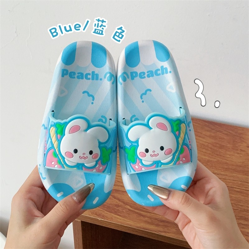 女童拖鞋2025夏季新款儿童小兔子凉鞋室内女孩浴室洗澡防滑凉拖软,淘宝优惠券,粉丝福利购,淘宝优惠卷