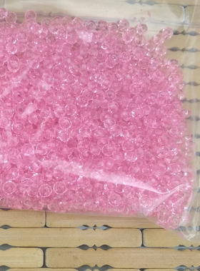 diy亚克力透明车轮珠仿水晶