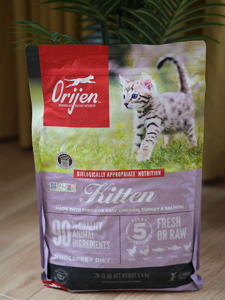 腐败猫 进口Orijen渴望六种鱼鸡肉无谷室内低卡红肉猫粮12磅5.4kg - 图3