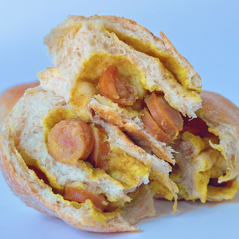 0添蔗糖0添黄油全麦咖喱酱德肠欧包低轻卡饱腹代餐面包手作烘焙,淘宝优惠券,粉丝福利购,淘宝优惠卷