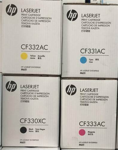 原装 HP653A惠普 HP652A CF320A HP654A 硒鼓 M651dn M651XH M680 - 图1
