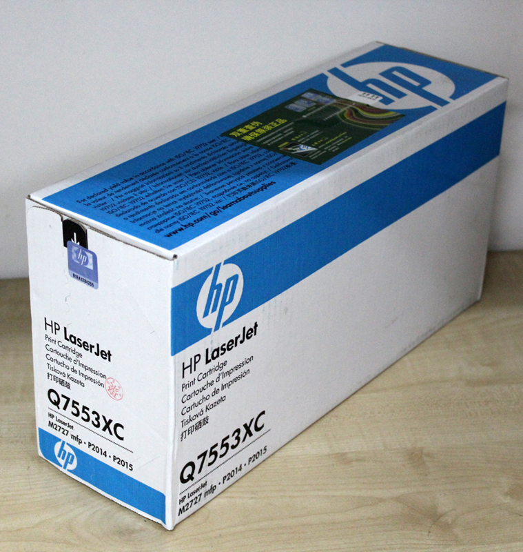 原装惠普 HP Q7553X 墨粉53X Q7553XC HP2014 P2015 M2727 N 硒鼓 - 图0