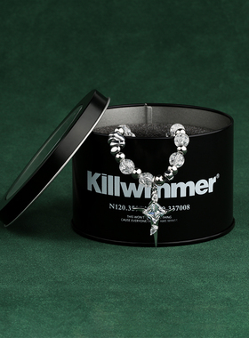 不掉色个性星芒吊坠拼接项链