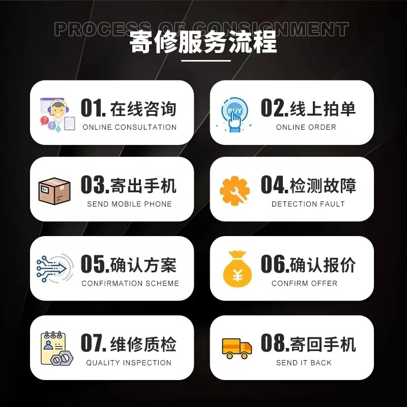 金牌服务店华为主板维修mate20/30/40Pro/p30荣耀50/60nova89寄修 - 图1