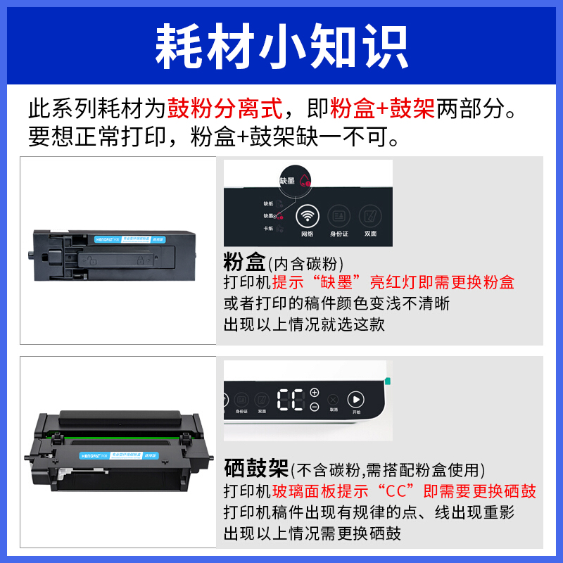 适用华为X1粉盒HUAWEI PixLab B5打印机硒鼓CD81-G/F易加粉F-1500碳粉盒CV81Z-WDM墨盒X-1500【满10元包邮】 - 图3