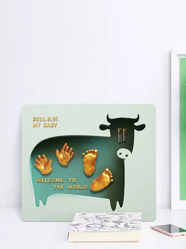 Детские отпечатки рук и ног, трехмерная чернильная подушечка, модель рук и ног, фоторамка для новорожденных для младенца, сувенир