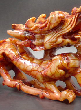 玉如意生肖龙礼招财镇宅事业客厅