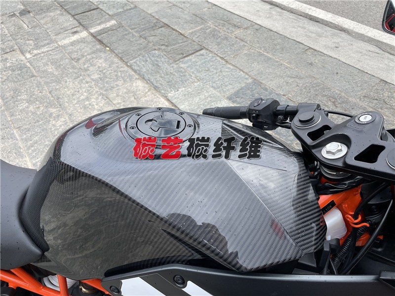 适用于KTM RC390碳纤维全车套件改装替换配件前后挡泥板油箱罩-图1