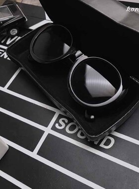 墨镜大框复古风椭圆形太阳眼镜