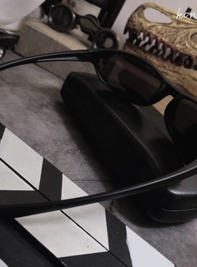 控阁郑伊健浩南哥同款偏光太阳眼镜骑行驾驶个性小框墨镜潮