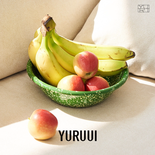 [YURUUI设计师]韩国EDING搪瓷泼墨水果盆水果碗料理盆 - 图2