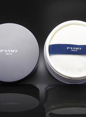 PRAMY柏瑞美光透定妆粉散粉25克控油持久防水防汗粉饼遮瑕防脱妆